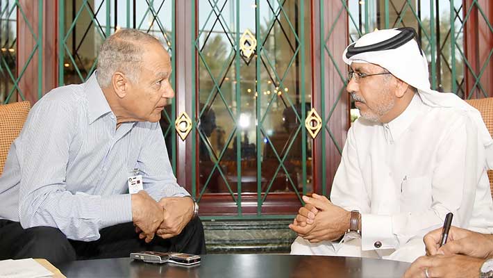 sub interview098 الوزير أبو الغيط: قطر أثبتت جدارتها وأهميتها في تطوير العمل العربي