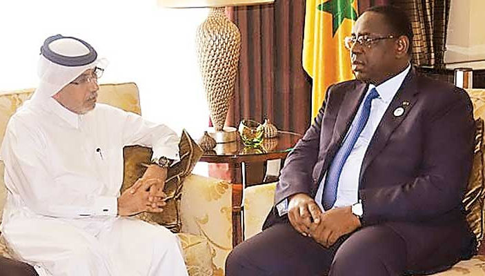 مع فخامة الرئيس السنغالي ماكي صال الرئيس السنغالي: علاقاتنا مع قطر في تطور مستمر
