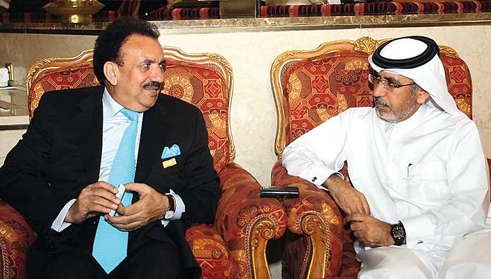 مع معالي عبد الرحمن مالك وزير الداخلية الباكستاني: قطر حققت إنجازاً في استضافة مؤتمر الإنتربول