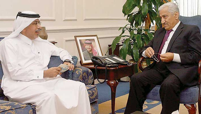 مع معالي عبد الله النسور رئيس الوزراء الاردني 2 الرئيسية